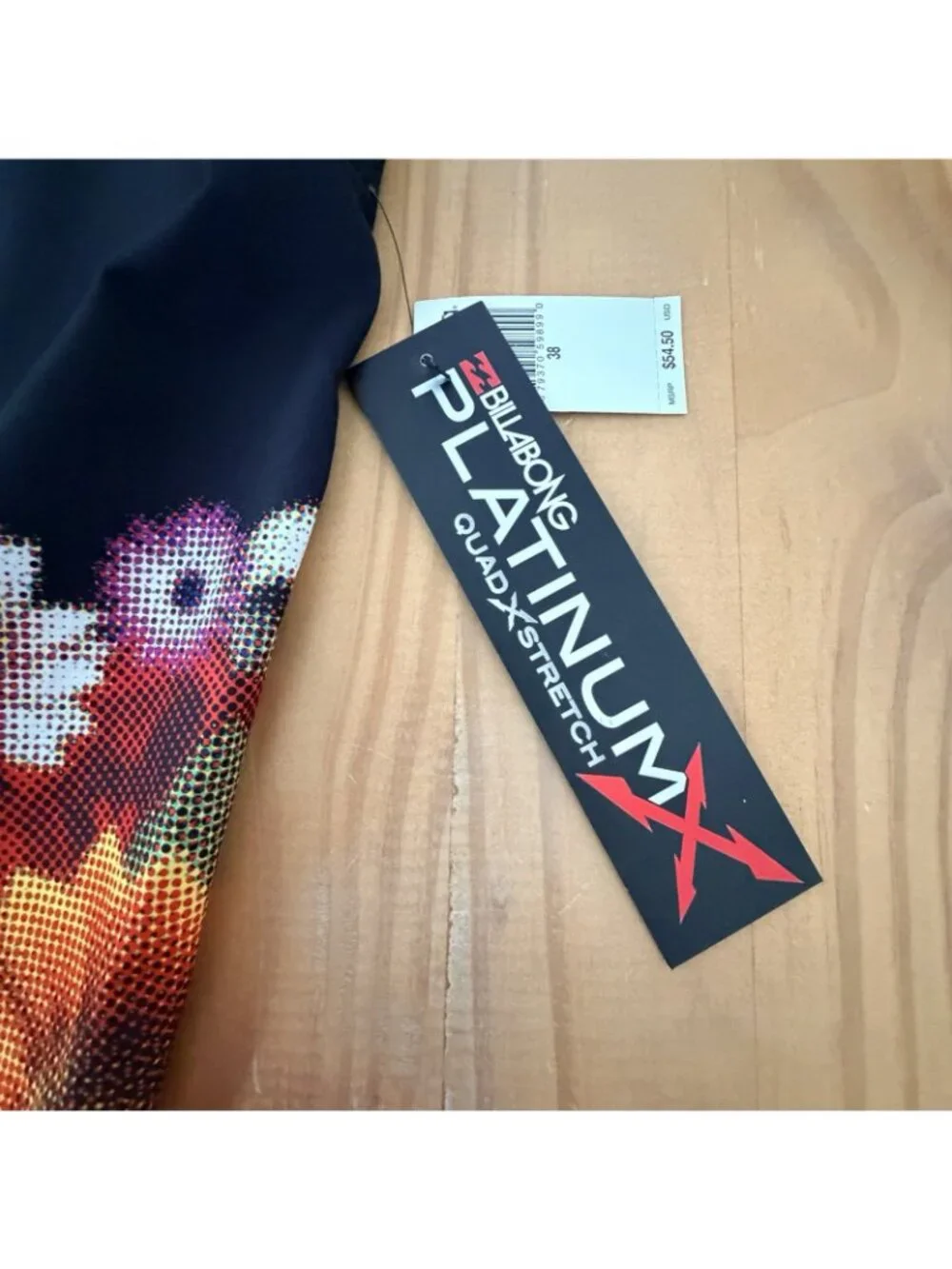 NWT PX3 Platinum X Stretch Flower Billabong Surf Board Shorts Size 38 BEACH SURF
